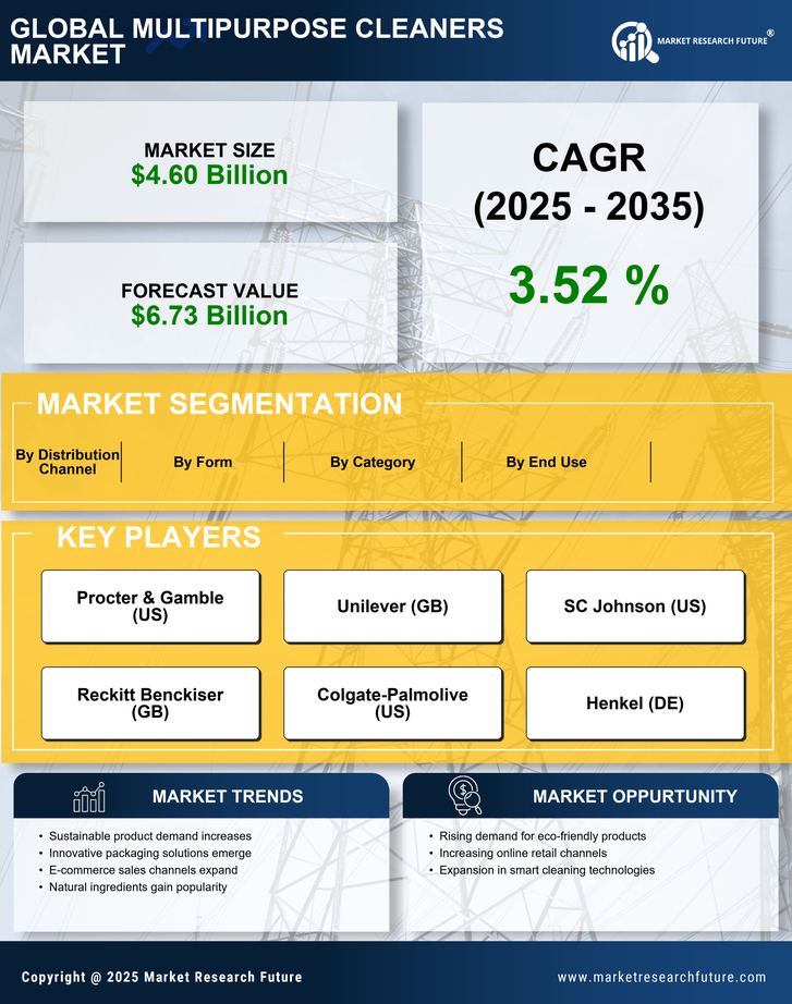 Multipurpose Cleaners Market Research Report -Forecast till 2035 Infographic