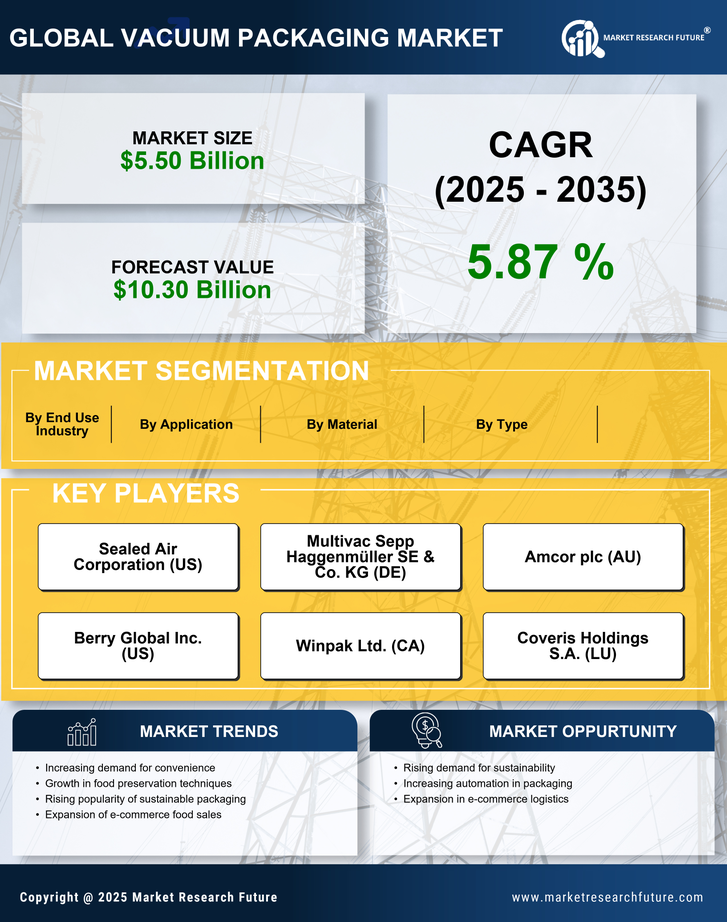 US Vacuum Packaging Market Infographic