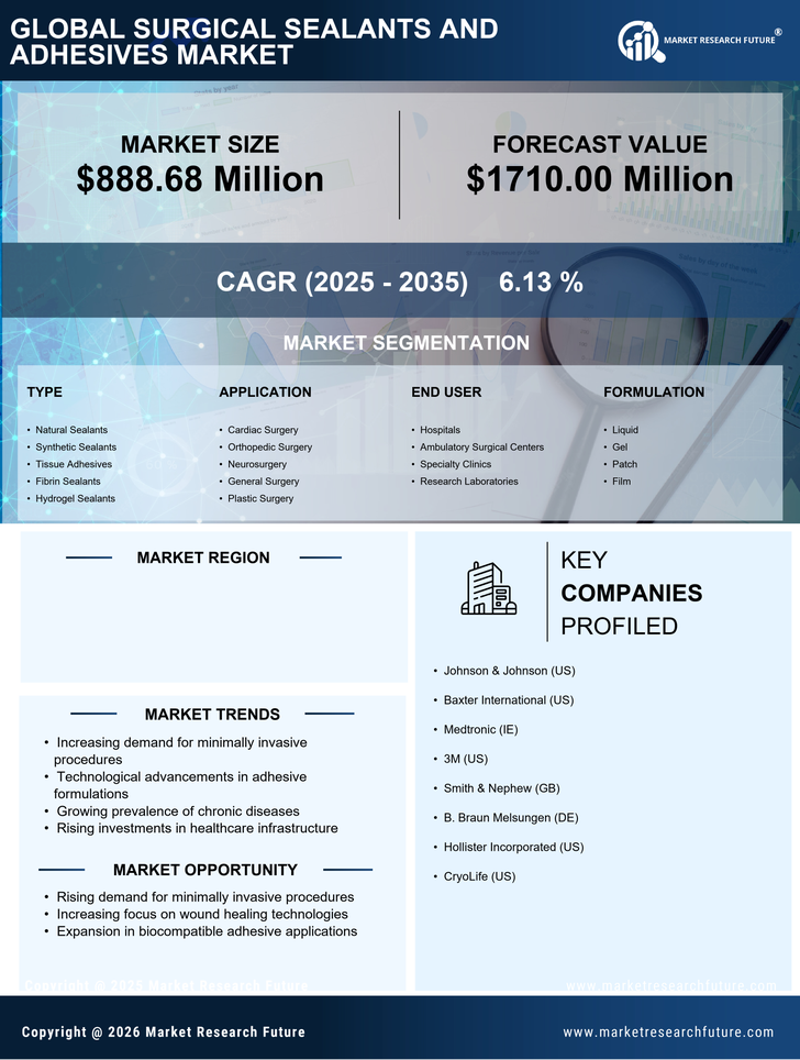 US Surgical Sealants and Adhesives Market Infographic
