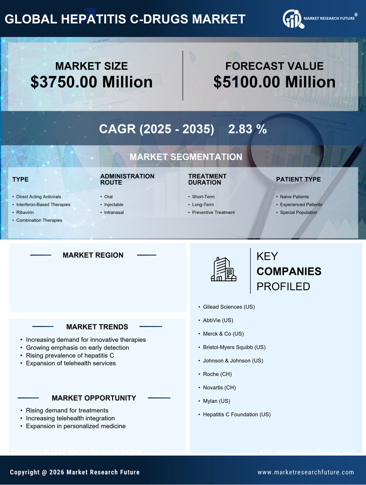 US Hepatitis C Drugs Market Research Report- Forecast to 2035 Infographic