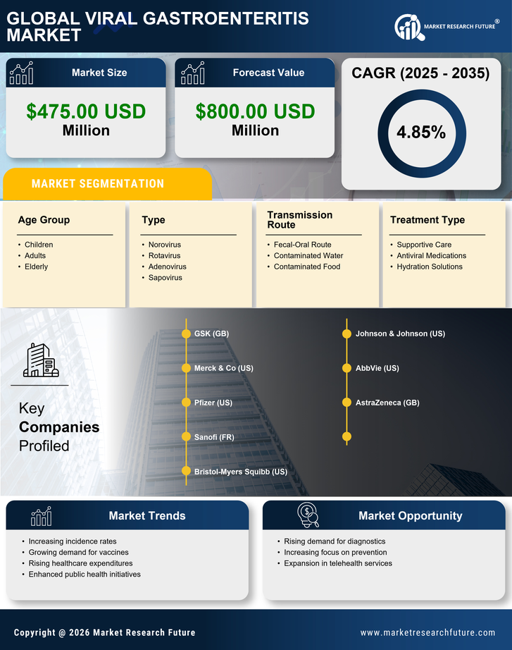 US Viral Gastroenteritis Market Infographic