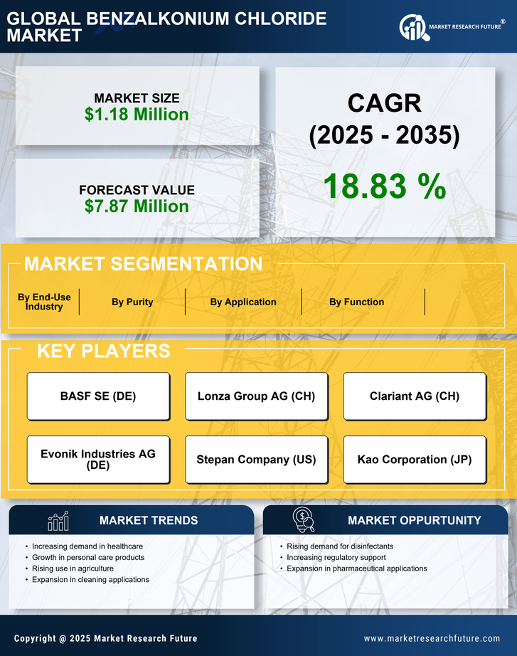 US Benzalkonium Chloride Market Infographic