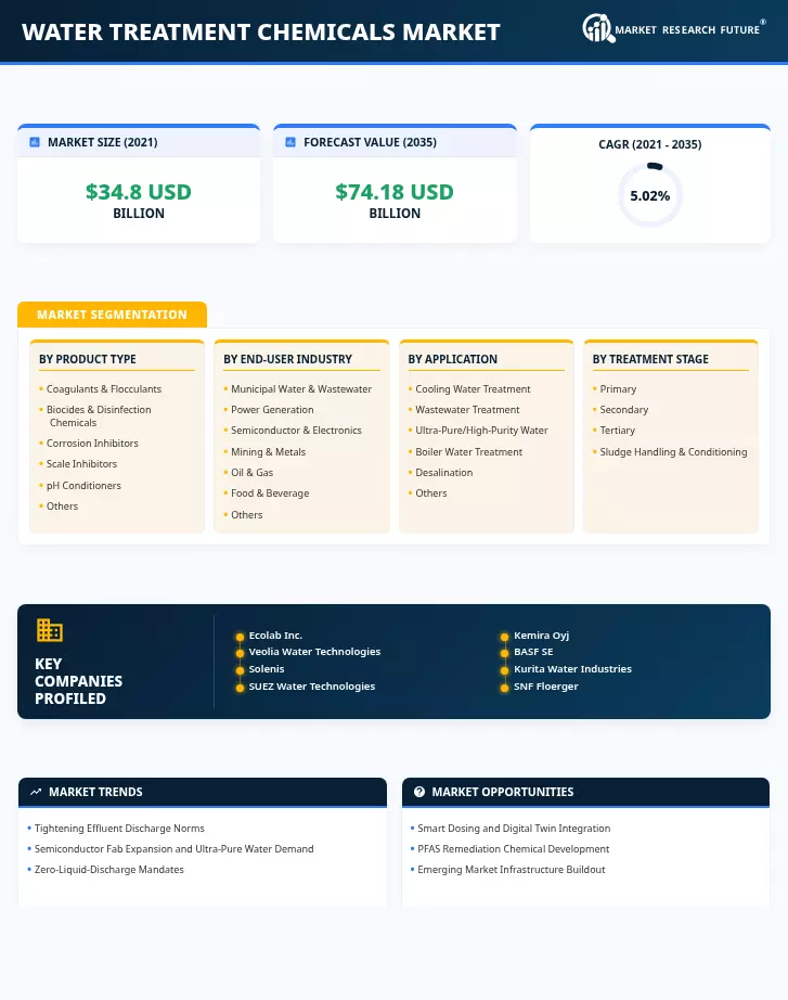 Water Treatment Chemicals Market Report - Global Forecast till 2035 Infographic