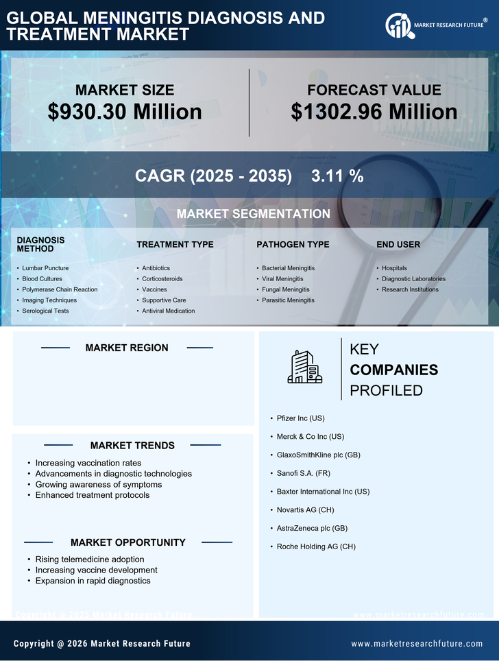US Meningitis Diagnosis and Treatment Market Infographic