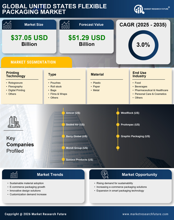 United States Flexible Packaging Market Research Report —Forecast till 2035 Infographic
