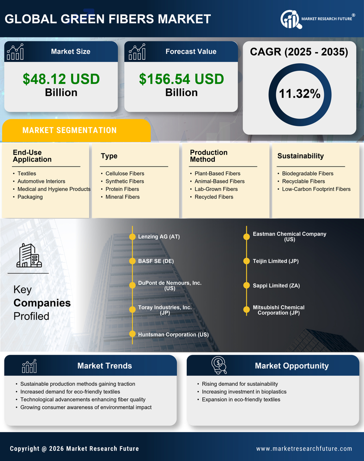 Green Fibers Market Research Report - Global Forecast by 2035 Infographic