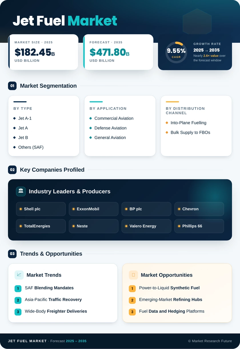 Jet Fuel Market Research Report - Global Forecast till 2035 Infographic