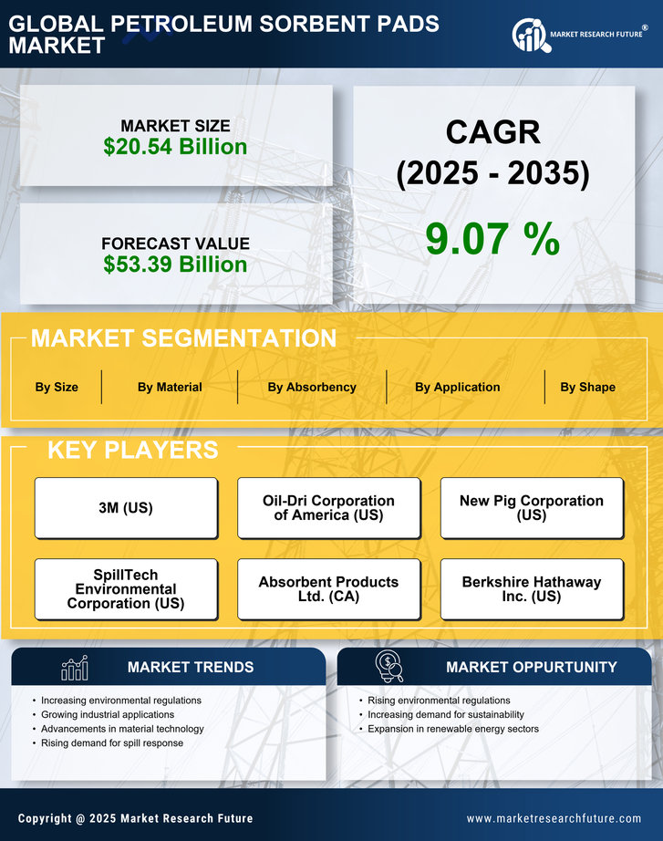 Petroleum Sorbent Pads Market Research Report – Global Forecast till 2035 Infographic