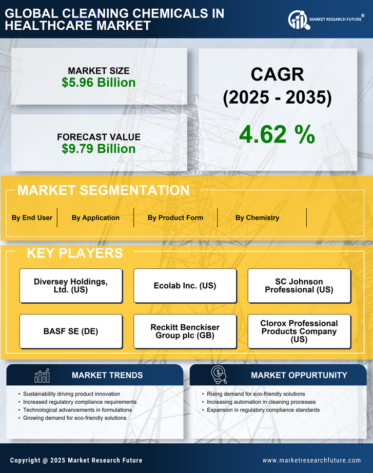 Cleaning Chemicals in Healthcare Market Research Report - Forecast till 2035 Infographic