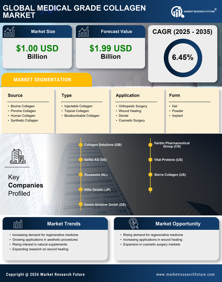 Medical Grade Collagen Market Research Report - Forecast till 2035 Infographic