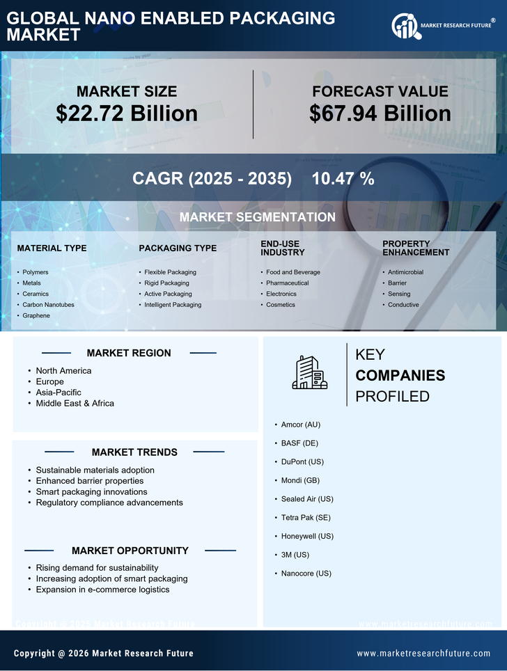 Nano Enabled Packaging Market Research Report- Global Forecast till 2035 Infographic