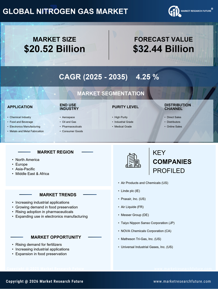 Nitrogen Gas Market Research Report- Global Forecast till 2035 Infographic