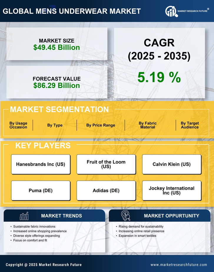 Mens Underwear Market Research Report- Global Forecast till 2035 Infographic