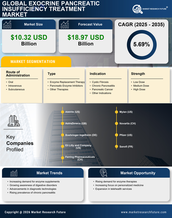 Exocrine Pancreatic Insufficiency Treatment Market Research Report — Global Forecast till 2035 Infographic