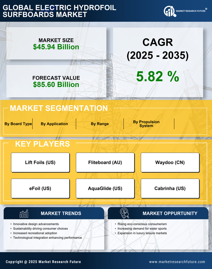 Electric Hydrofoil Surfboards Market Research Report — Global Forecast till 2035 Infographic