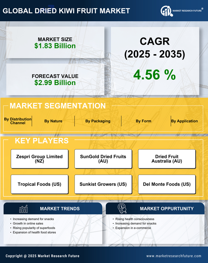 Dried Kiwi Fruit Market Research Report - Global Forecast till 2035 Infographic