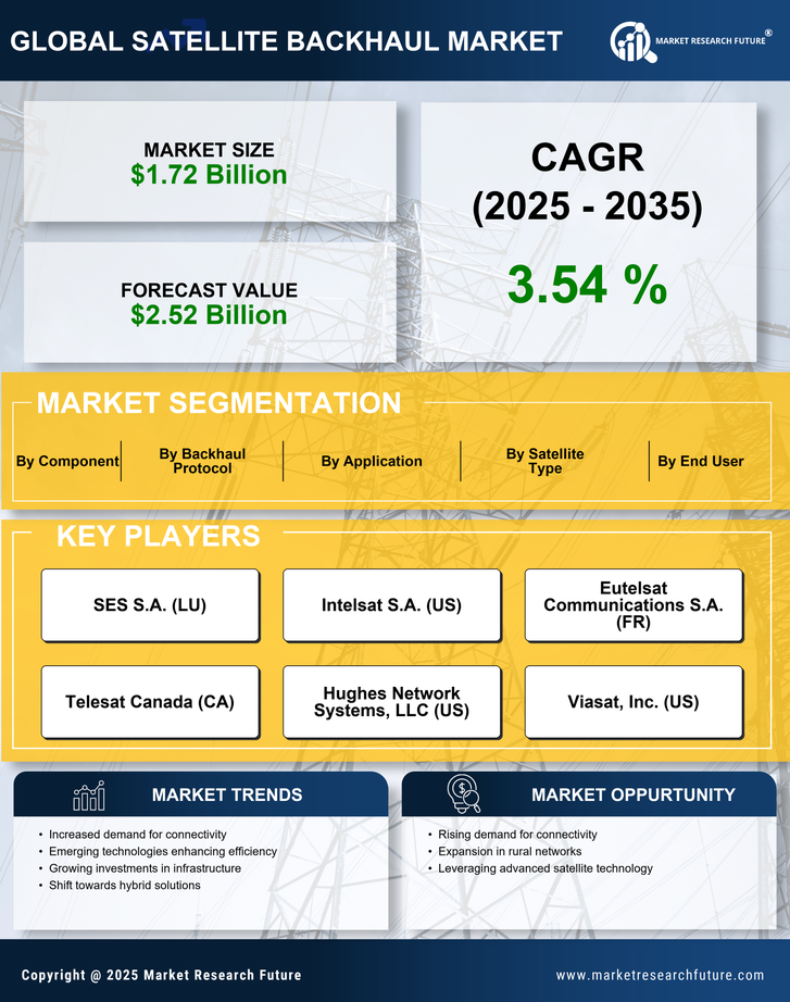Satellite Backhaul Market Research Report-Forecast Till 2035 Infographic
