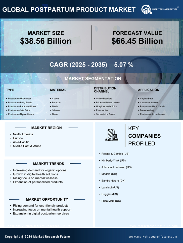 Postpartum Product Market Research Report — Global Forecast till 2035 Infographic