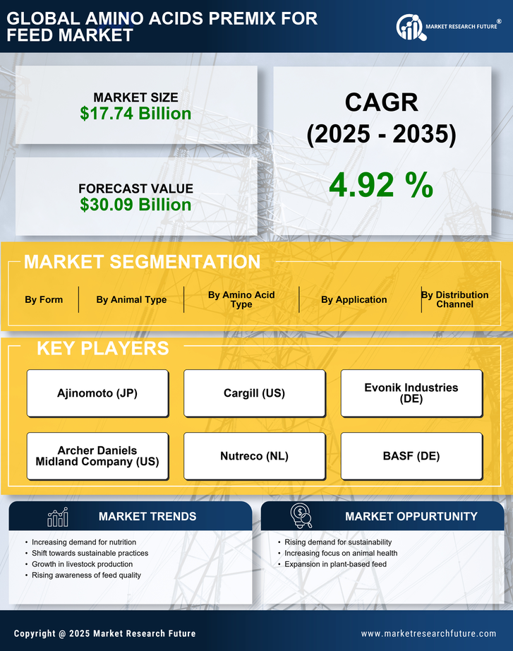 Amino Acids Premix For Feed Market Research Report — Global Forecast till 2035 Infographic