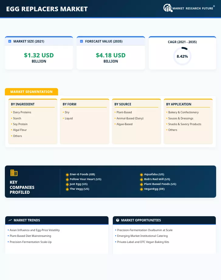 Egg Replacers Market Research Report- Forecast to 2035 Infographic