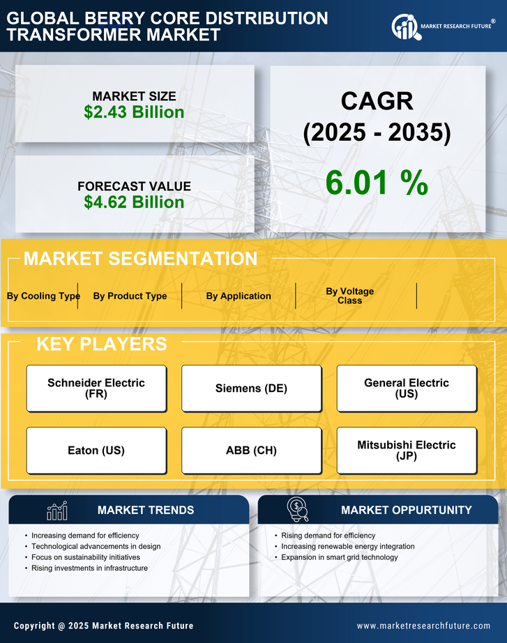Berry Core Distribution Transformer Market Research Report—Global Forecast till 2035 Infographic