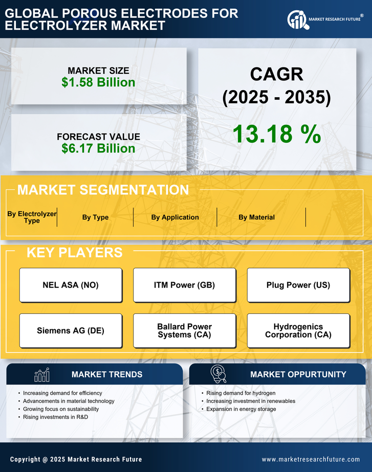 Porous Electrodes For Electrolyzer Market Research Report — Global Forecast till 2035 Infographic