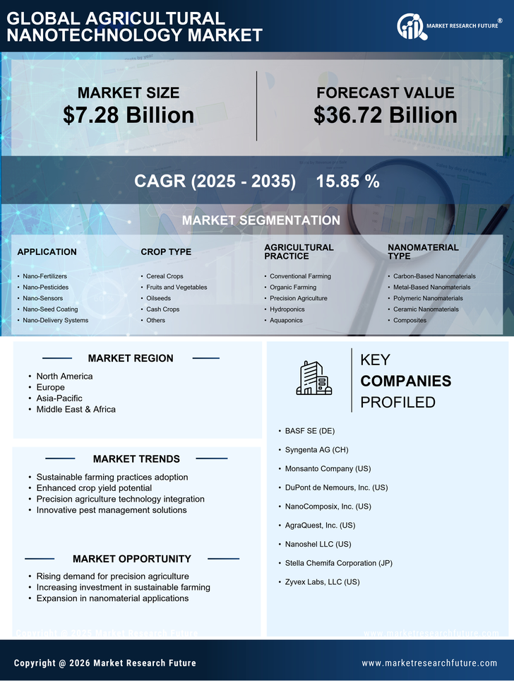 Agricultural Nanotechnology Market Research Report — Global Forecast till 2035 Infographic