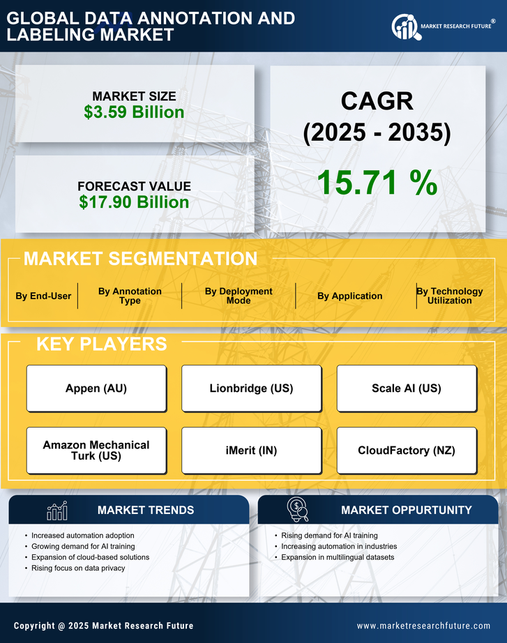 Data Annotation And Labelling Market Research Report - Forecast Till 2035 Infographic