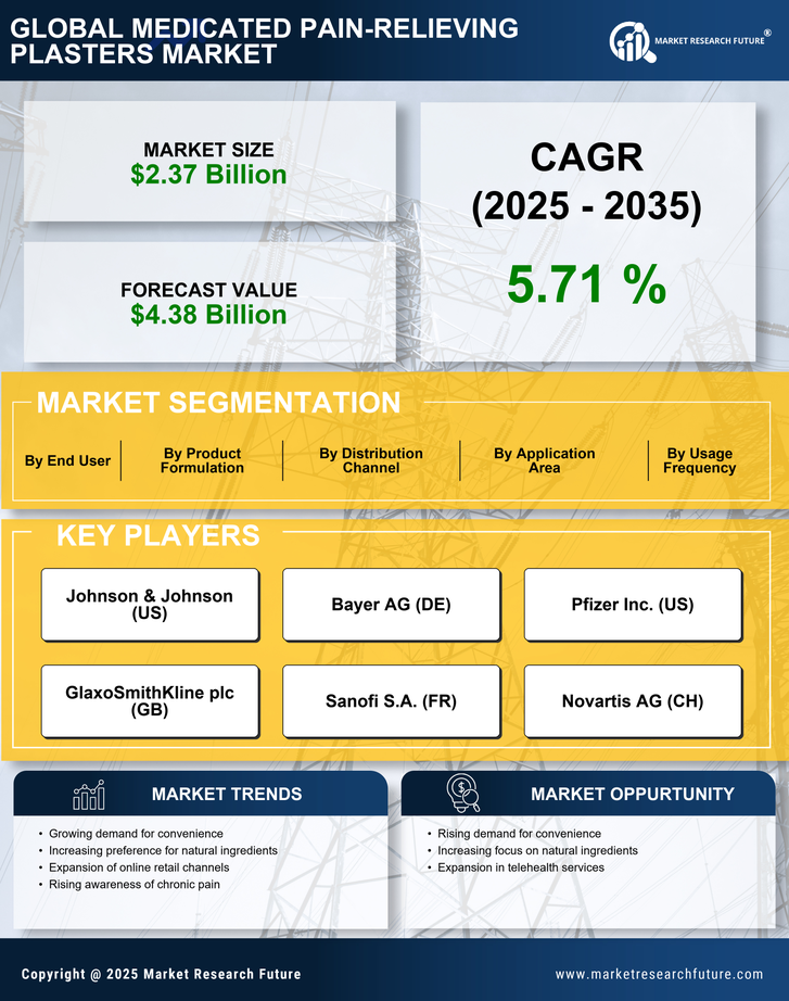 Medicated Pain Relieving Plasters Market Research Report — Global Forecast till 2035 Infographic