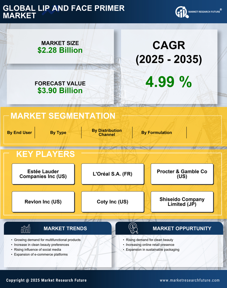 Lip And Face Primer Market Research Report - Forecast Till 2035 Infographic