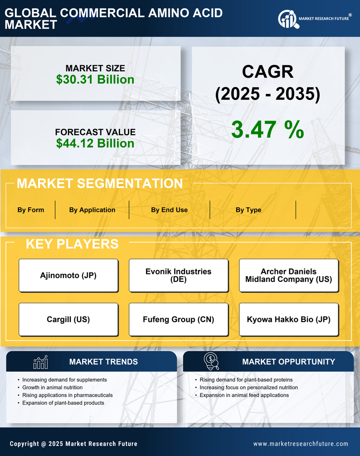 Commercial Amino Acid Market  Research Report - Global Forecast till 2035 Infographic