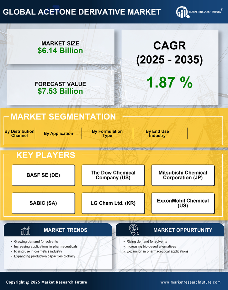 Acetone Derivative Market Research Report - Global Forecast till 2035 Infographic