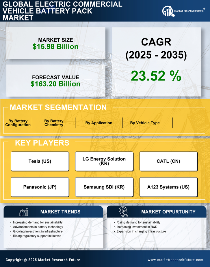 Electric Commercial Vehicle Battery Pack Market Research Report — Global Forecast till 2035 Infographic