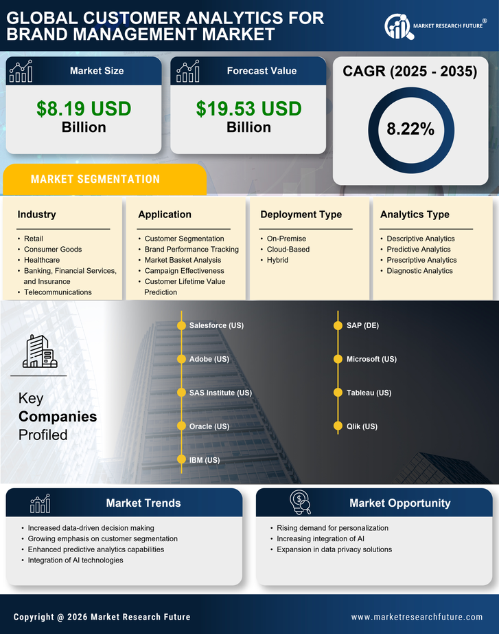Customer Analytics for Brand Management Market Research Report — Global Forecast till 2035 Infographic