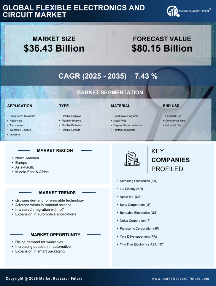 Flexible Electronics and Circuit Market Research Report-Forecast Till 2035 Infographic