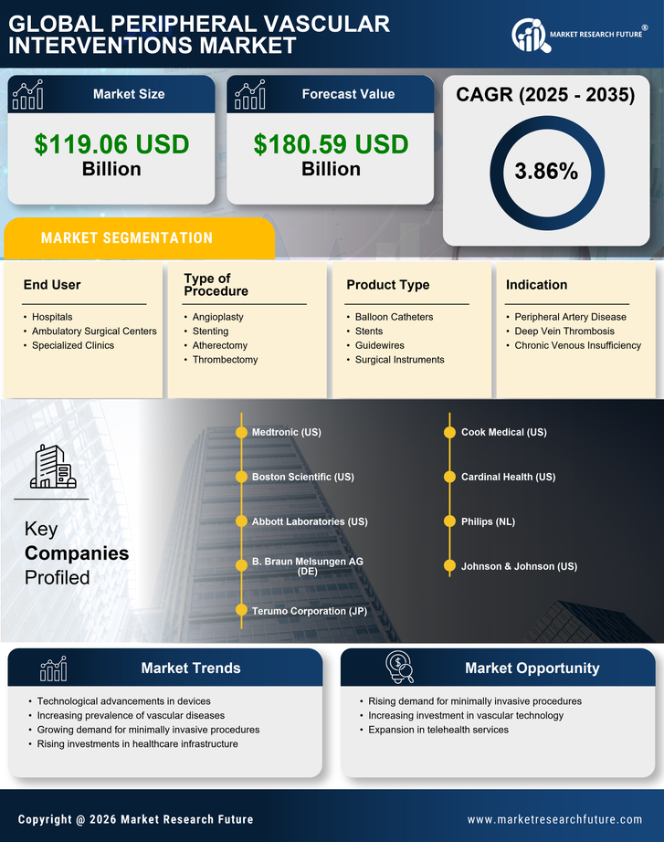 Peripheral Vascular Interventions Market Research Report — Global Forecast till 2035 Infographic