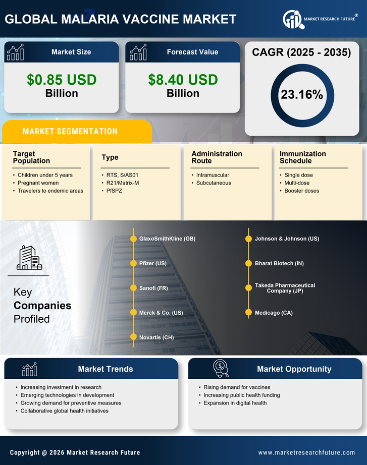 Malaria Vaccine Market Research Report - Forecast to 2035 Infographic