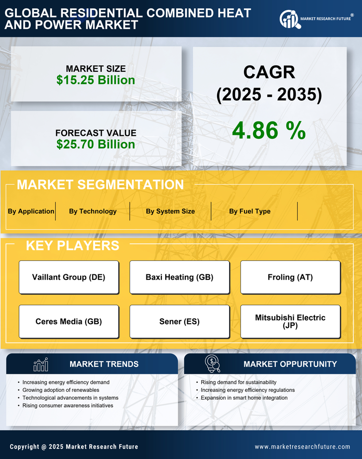 Residential Combined Heat And Power Market Infographic