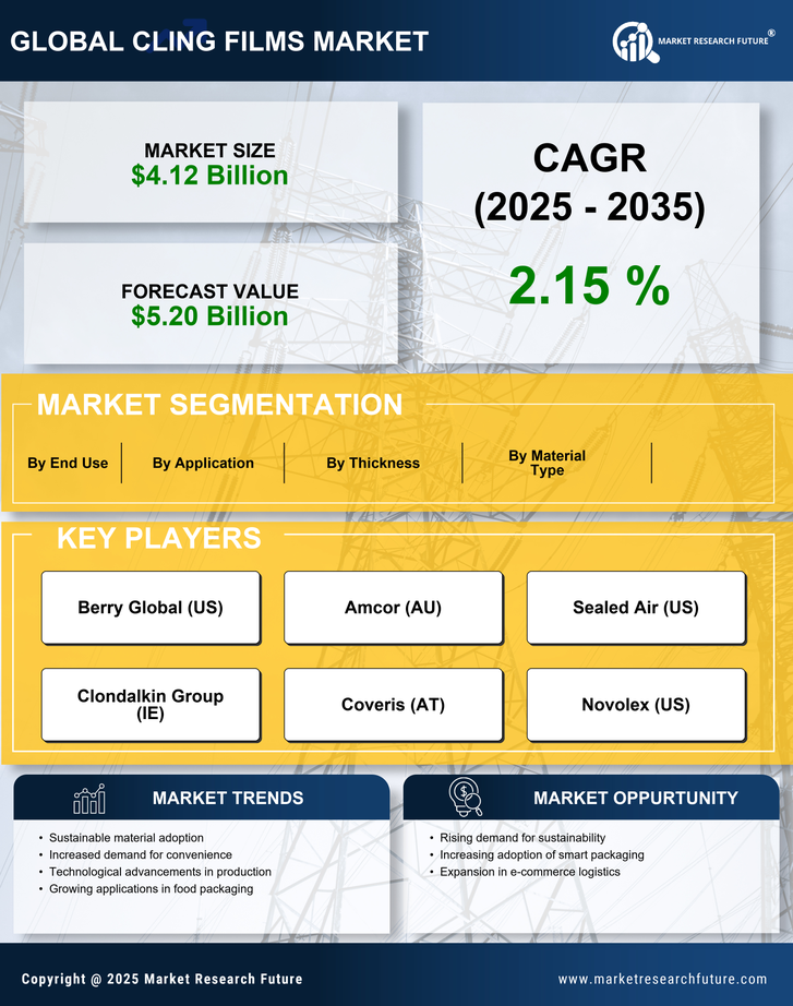 Cling Films Market Research Report -Forecast 2035 Infographic