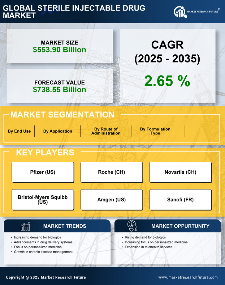 Sterile Injectable Drug Market Research Report - Forecast 2035 Infographic