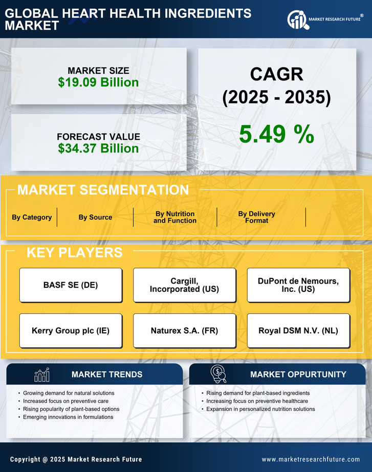 Heart Health Ingredients Market Research Report - Forecast till 2035 Infographic