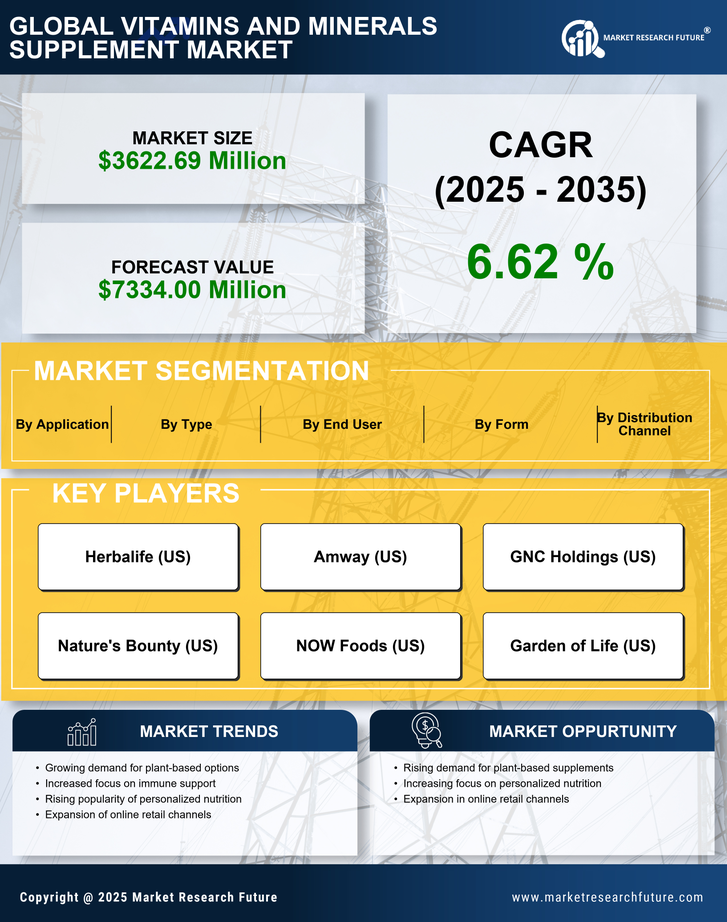 Germany Vitamins Minerals Supplement Market Research Report - Forecast Till 2035 Infographic