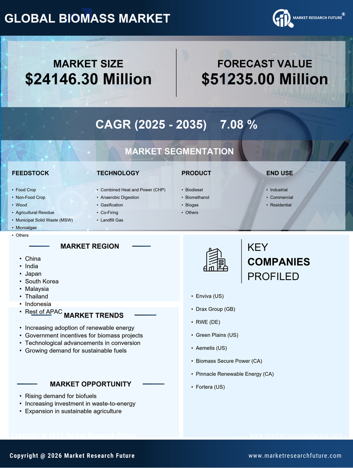 APAC Biomass Market Research Report - Forecast 2035 Infographic