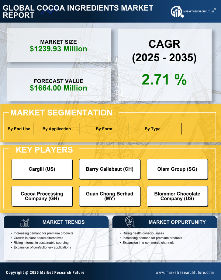 China Cocoa Ingredients Market Research Report — Forecast till 2035 Infographic