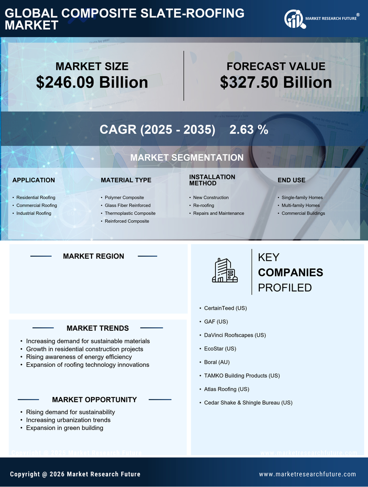 China Composite Slate Roofing Market Research Report- Forecast to 2035 Infographic