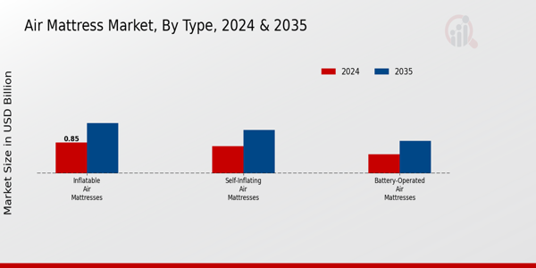 Air Mattress Market Type Insights