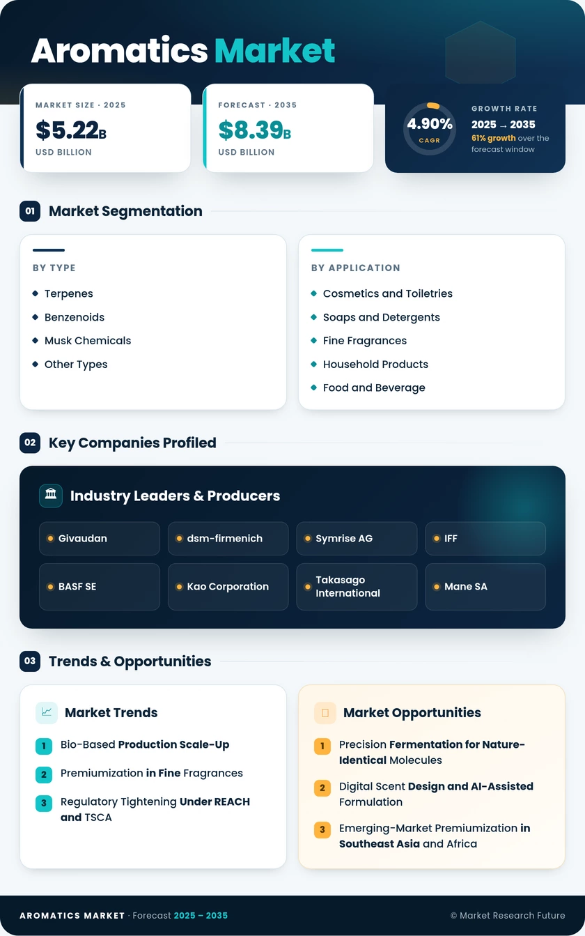 Aromatic Market Report - Forecast till 2035 Infographic
