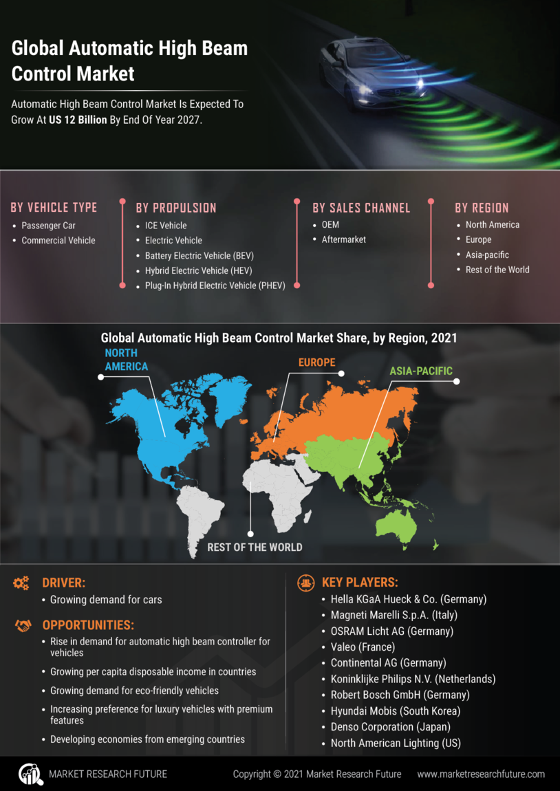 Automatic High Beam Control Market Research Report - Global Forecast till 2032 Infographic