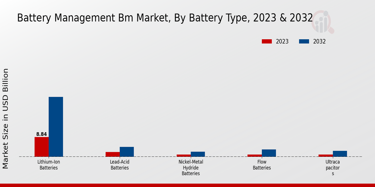 Battery Management BM Market Battery Type Insights 