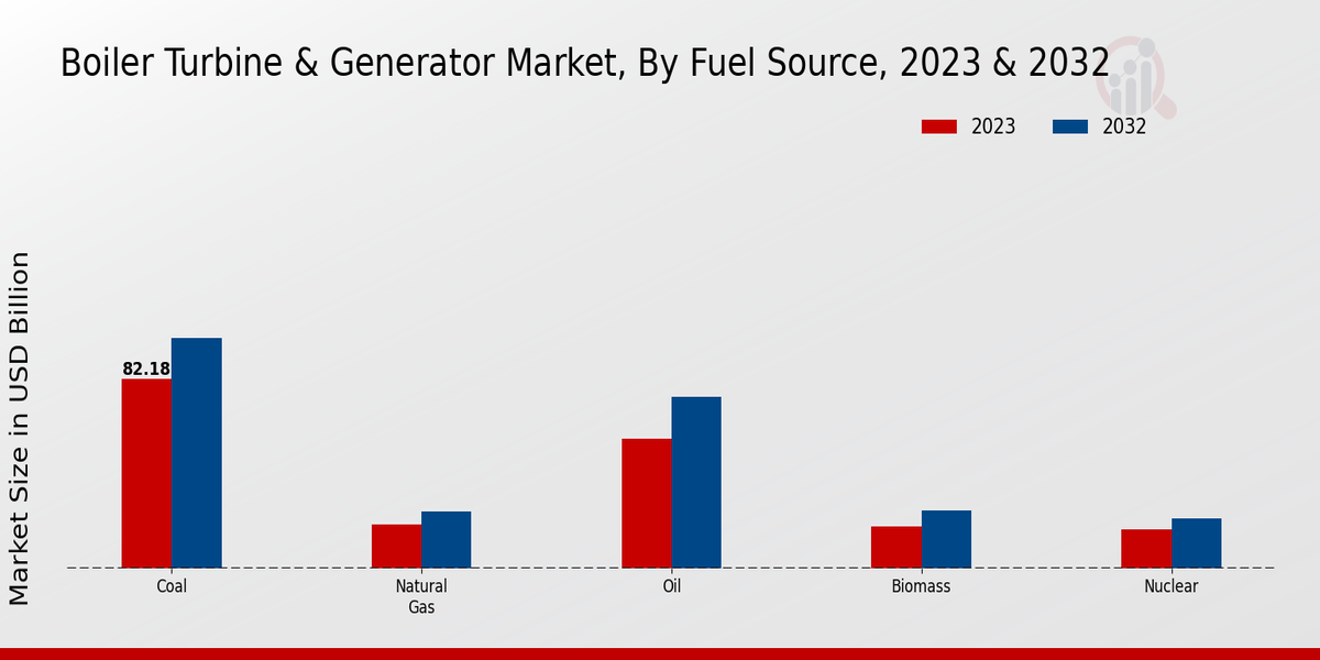 Boiler Turbine Generator Market Fuel Source